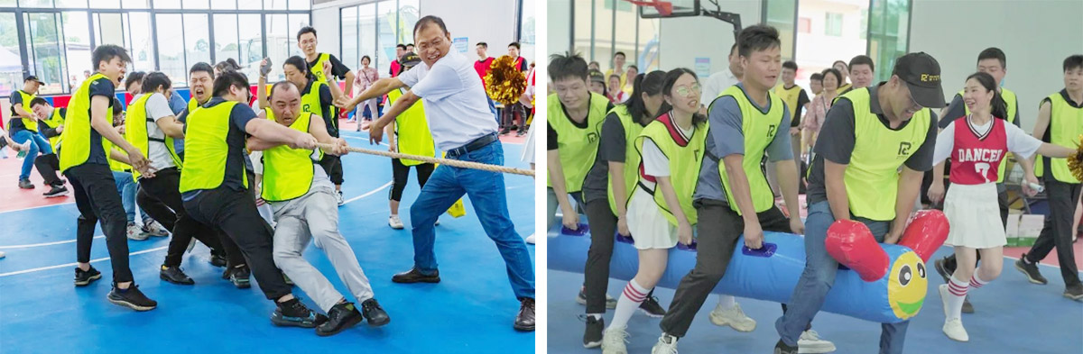 快乐运动，高效事情——8827太阳集团十五周年庆趣味运动会